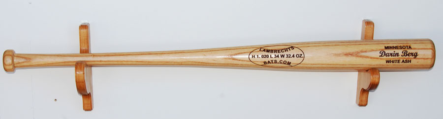 Lambrecht's Personalized Wood Baseball Bats